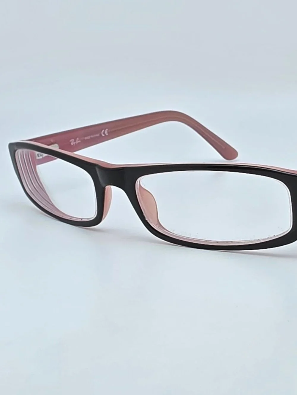 Ray-Ban RB5127 2296 Dark Grey on Pink Kids Eyeglasses Frame w Flexhinge and Case